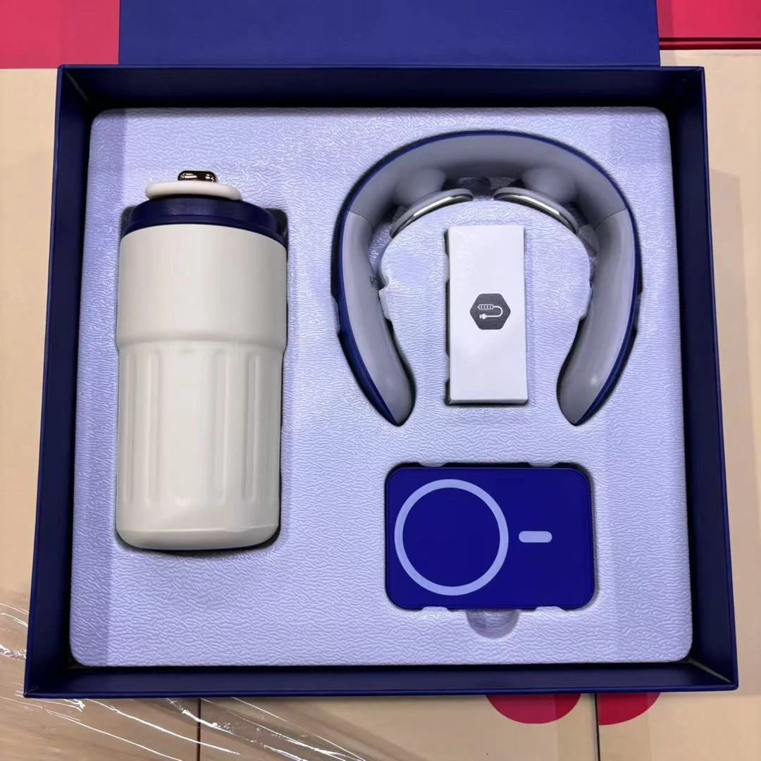 咖啡杯按摩仪套装高档礼物礼盒xx