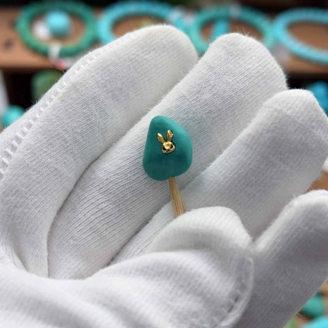 绿松石未镶嵌配饰