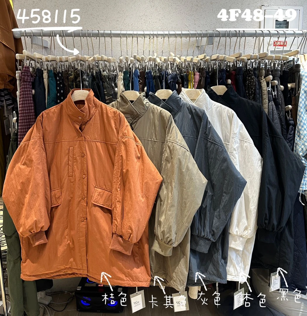 We#458115#立领棉服 FL