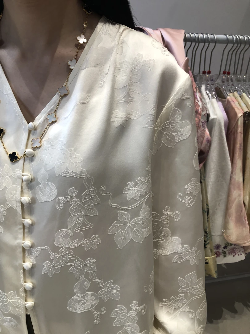 真丝 重缎 女款女士桑蚕丝衬衫