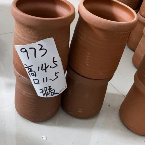 红陶粗陶花盆973