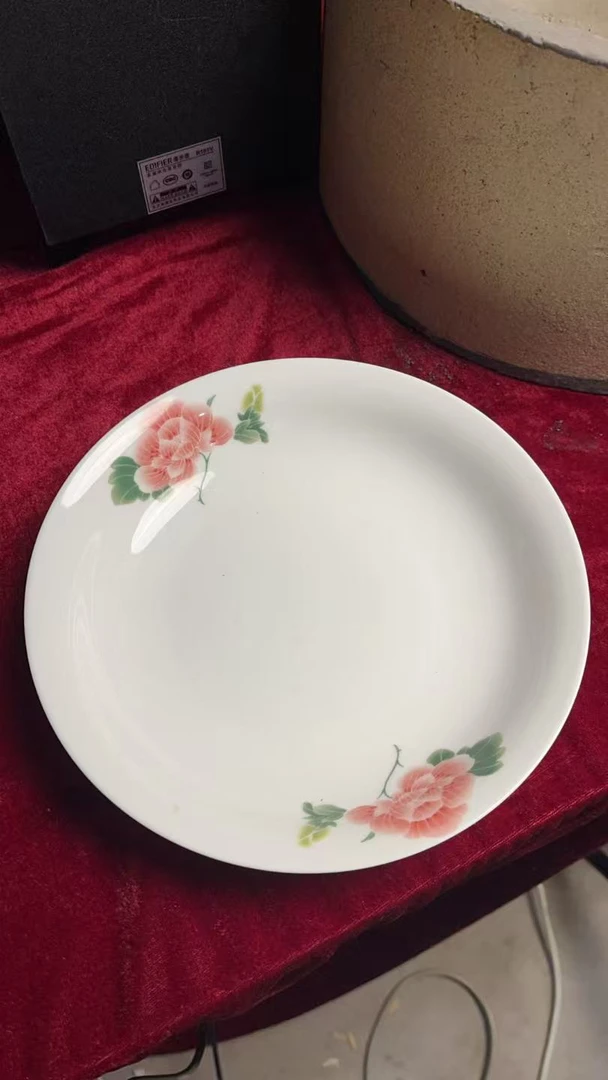 景德镇精美芙蓉对花盘