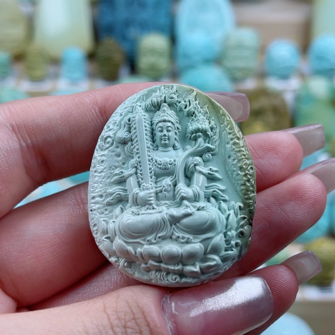 绿松石未镶嵌珠宝奇石