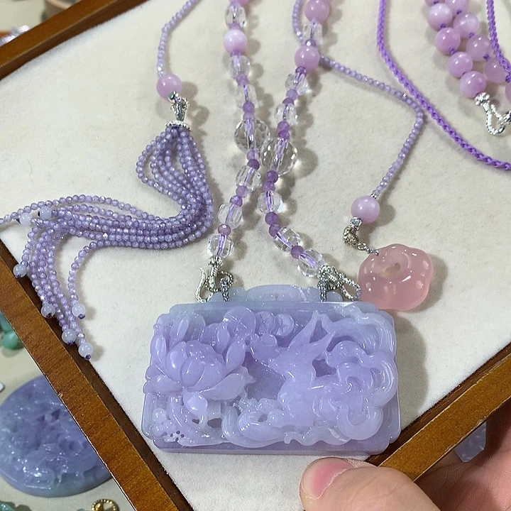 颈饰未镶嵌翡翠翡翠吊坠