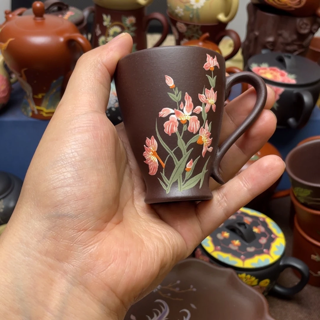 紫砂茶杯紫砂主人杯100cc
