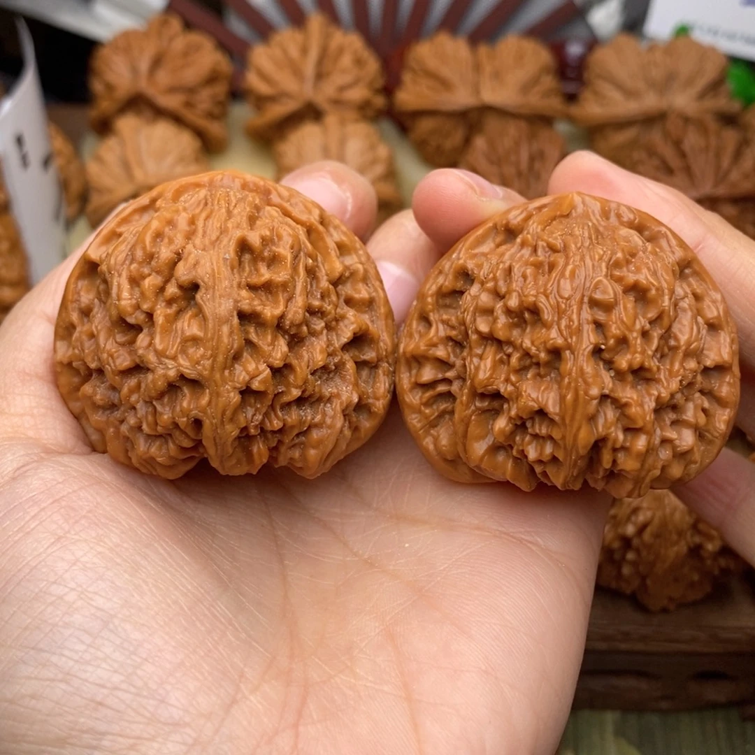 文玩核桃把件498号46南疆