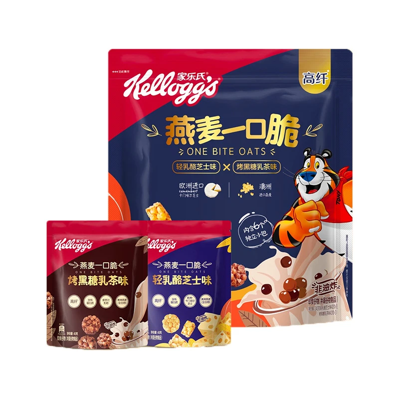 【2026/1/1到期】家乐氏燕麦一口脆240g*2袋
