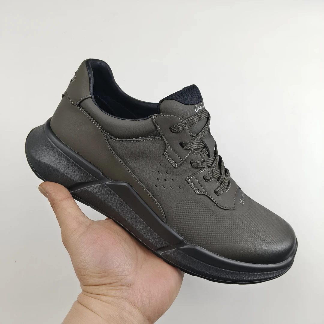 【R515】甄选男鞋推荐 122-915灰色 时尚百搭 潮流舒适男款