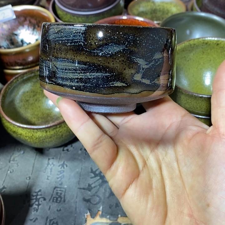 茶盏建阳建盏全品竹节