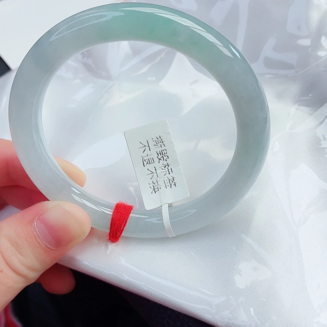 翡翠未镶嵌手镯天然翡翠A货