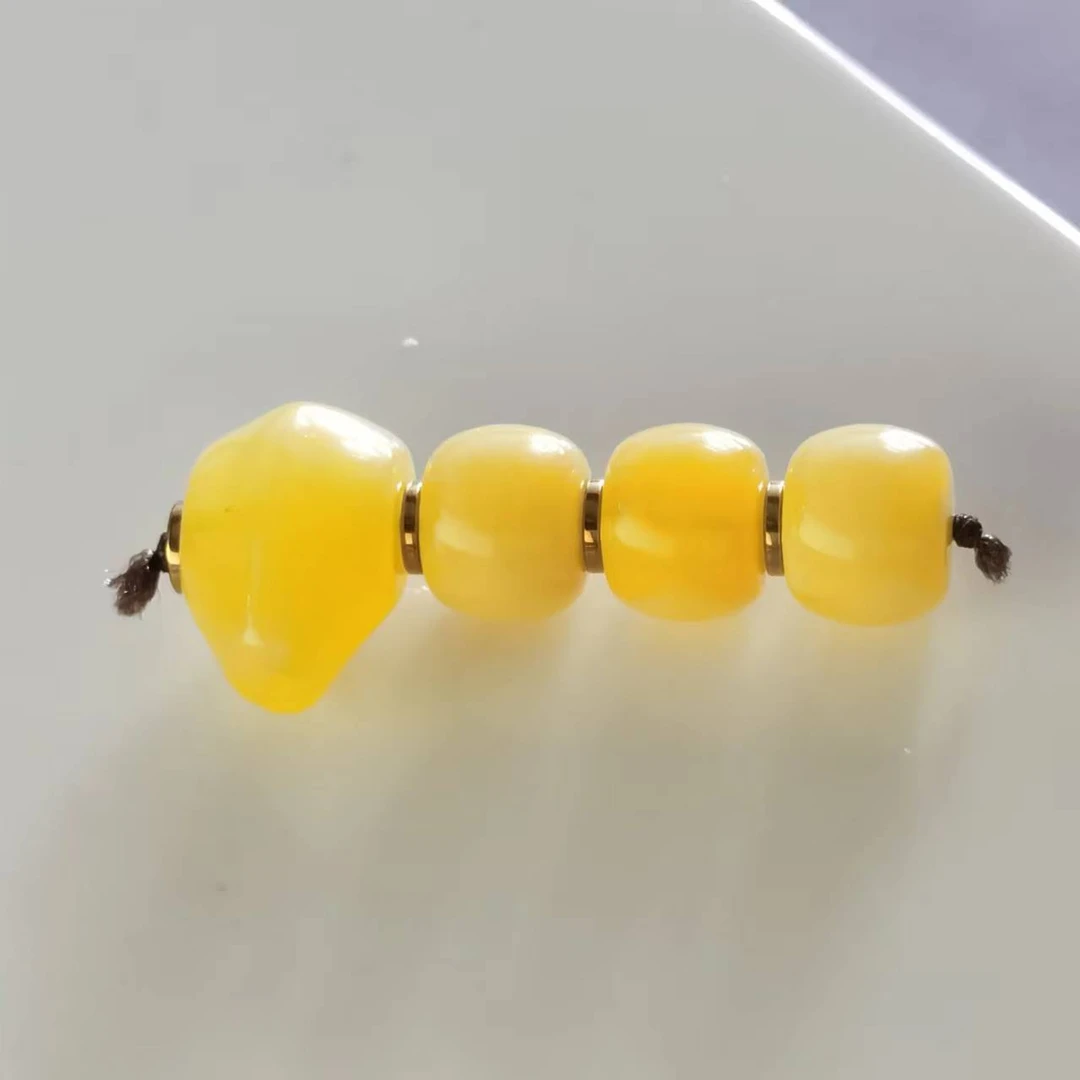 时尚饰品DIY配饰亚克力黄色塑料鲨鱼背套装12㎜配件多样性发货