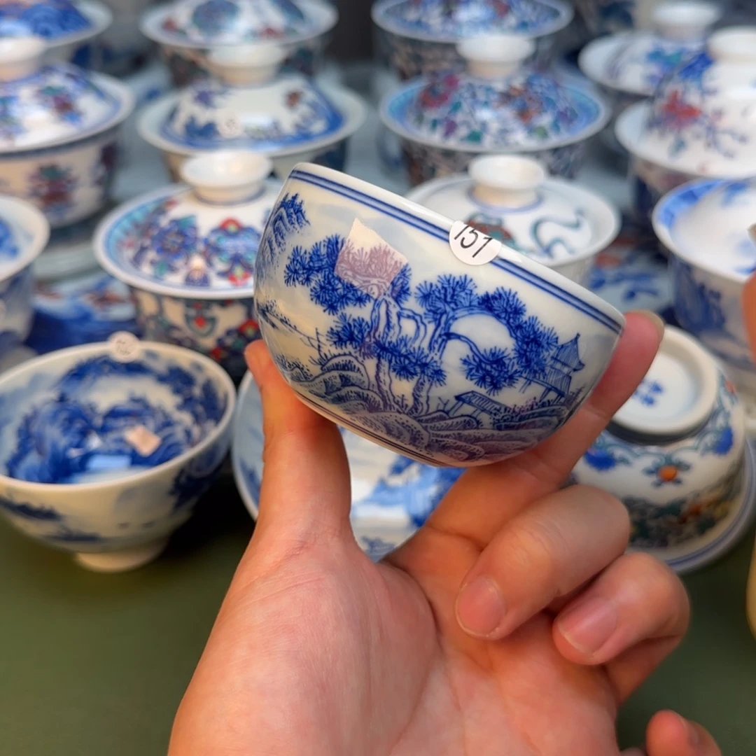 彦祖纯手工手绘茶具151
