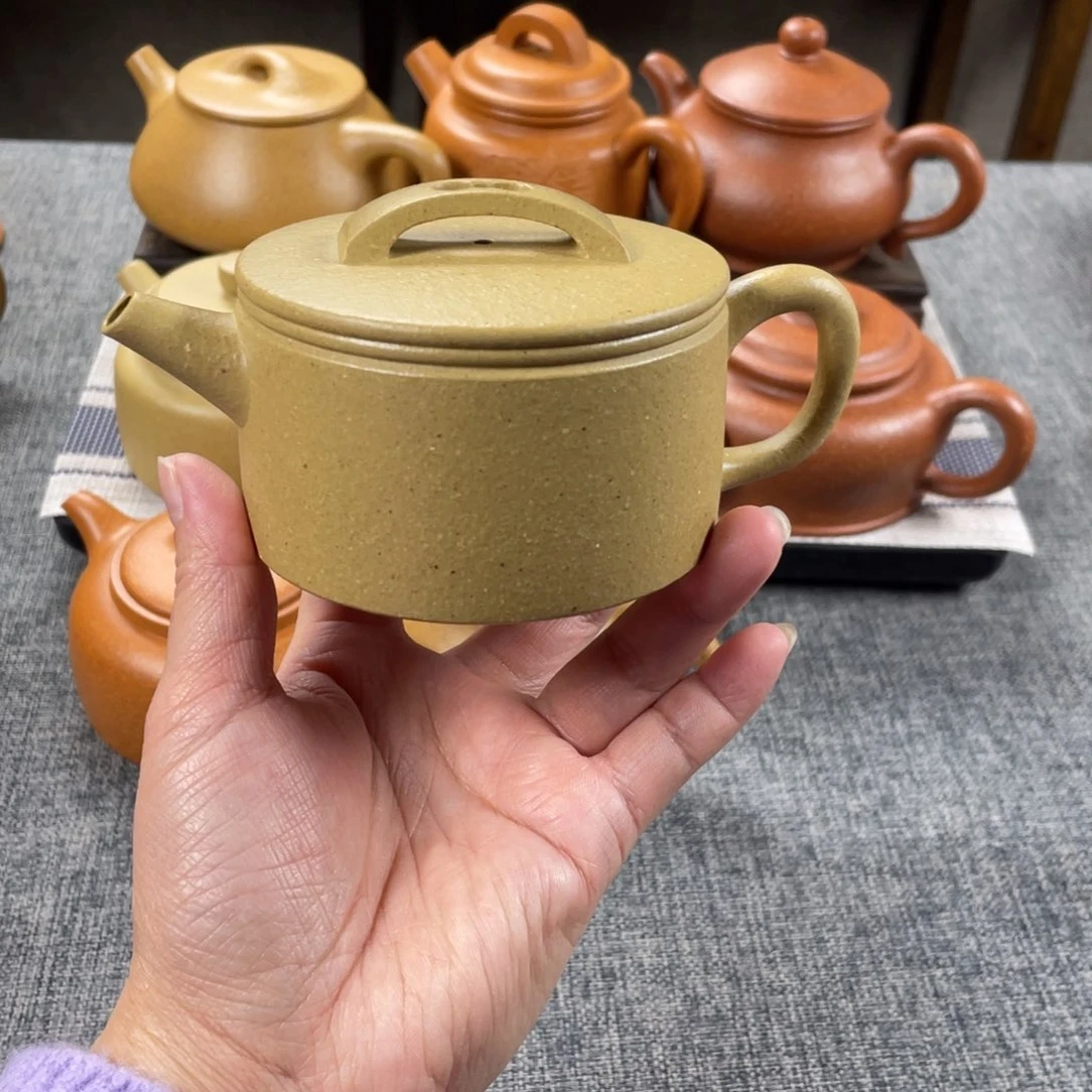 茶壶紫砂本绿汉瓦全手30目180