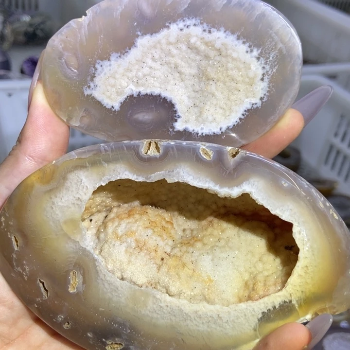 未镶嵌珠宝半成品水晶聚宝盆