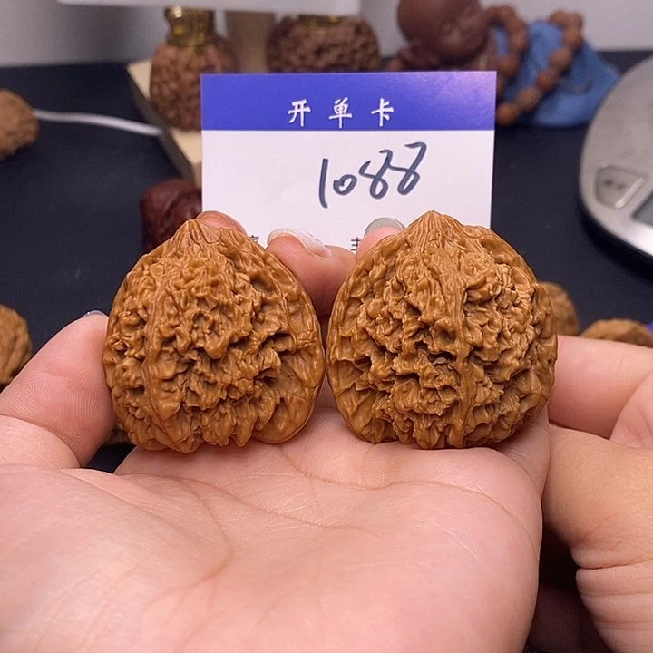 桃核吊坠满天星44无刀痕s