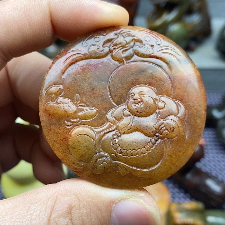 未镶嵌蛇纹石玉颈饰