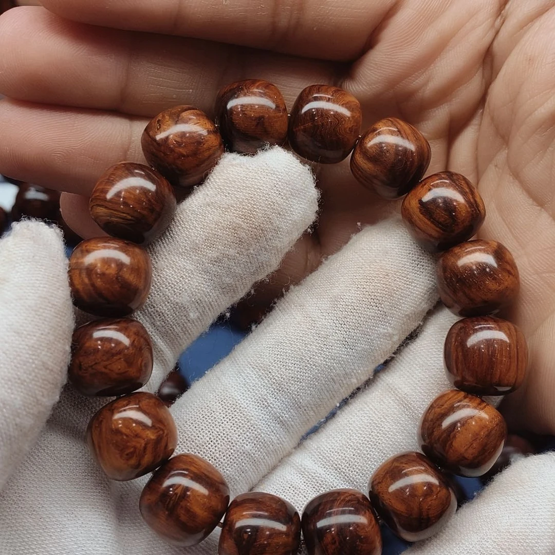 黄花梨/降香黄檀手串/手链海南黄花梨1314