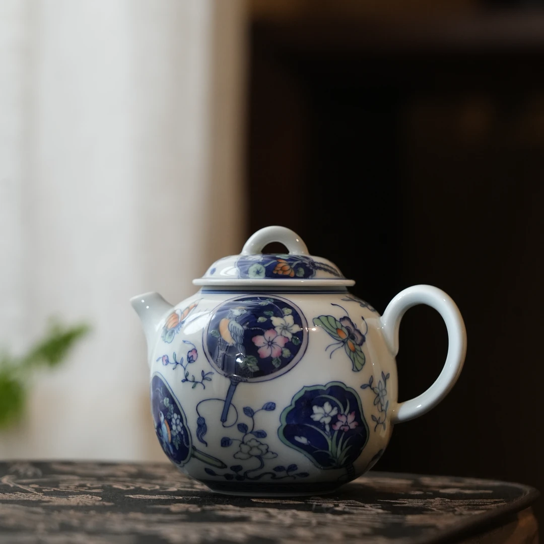 【雲梦】卓君-团扇壶180ml（ZJ00032）