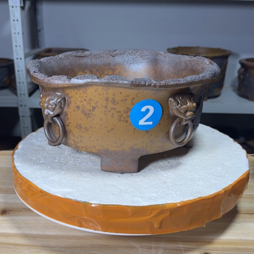 饮***宾紫砂花盆紫砂花盆