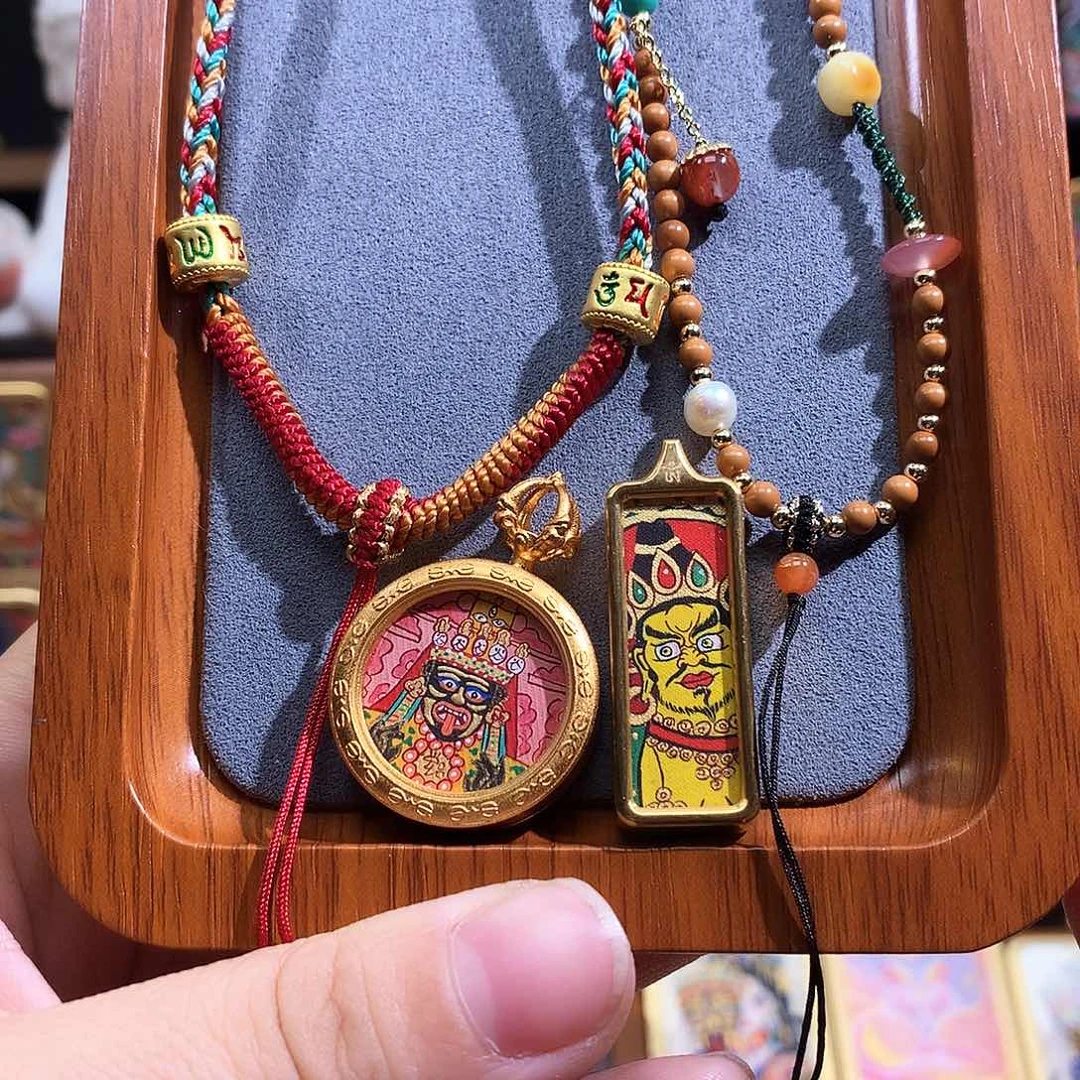 吊坠般若唐卡非遗