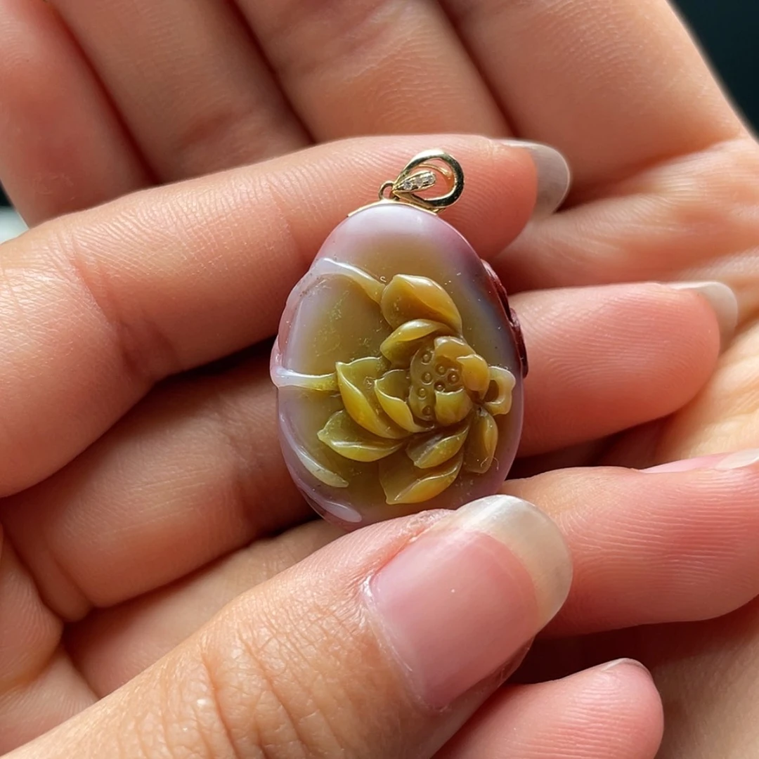 【闪购商品】未镶嵌玛瑙/玉髓珠宝半成品小**子