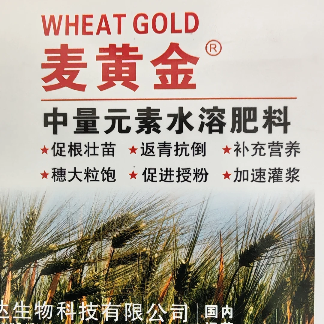 小麦增产水溶肥麦黄金