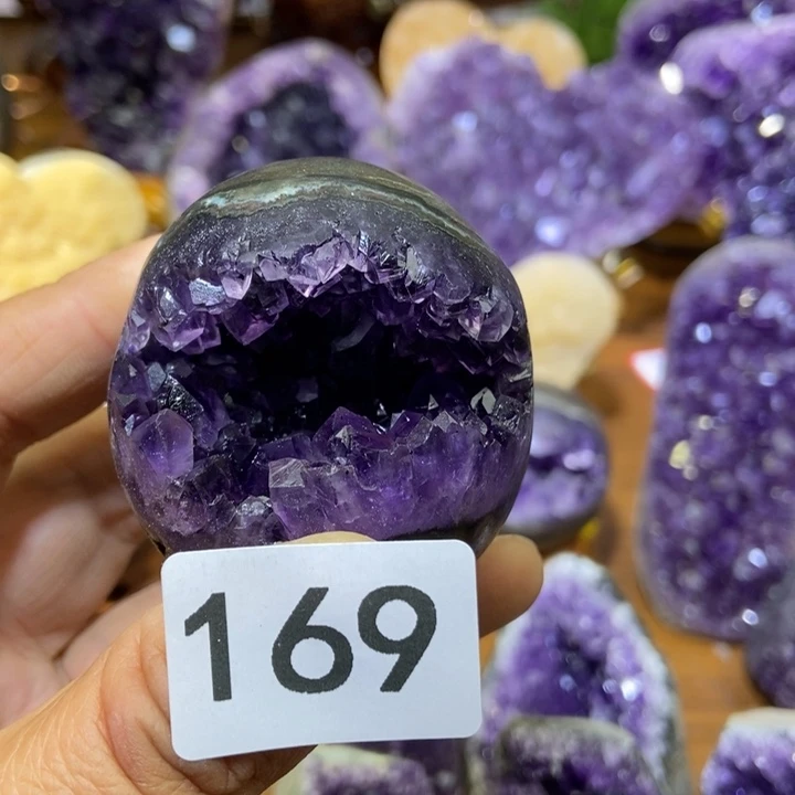 焦***点未镶嵌大型摆件（非配饰）紫晶