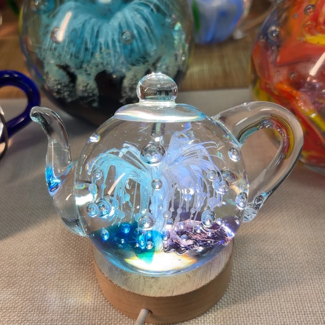 琉璃手工艺品瑕疵