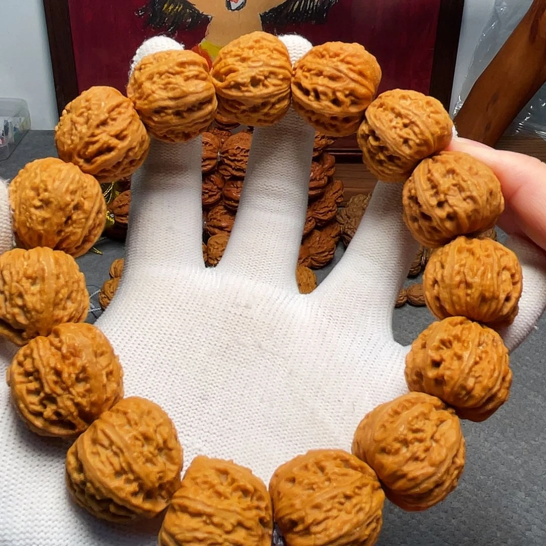 核桃粗筋野生蚂蚁纹手持88