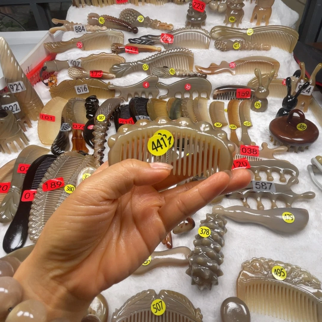 江***海牛角梳福利款梳子