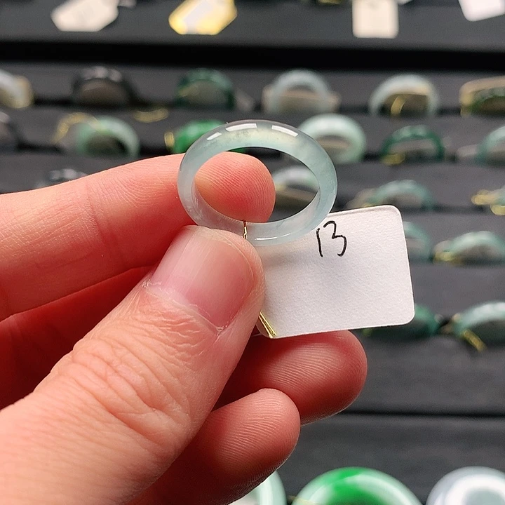 翡翠戒指未镶嵌戒指