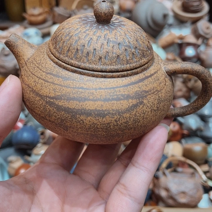 柴烧老岩泥高端茶器