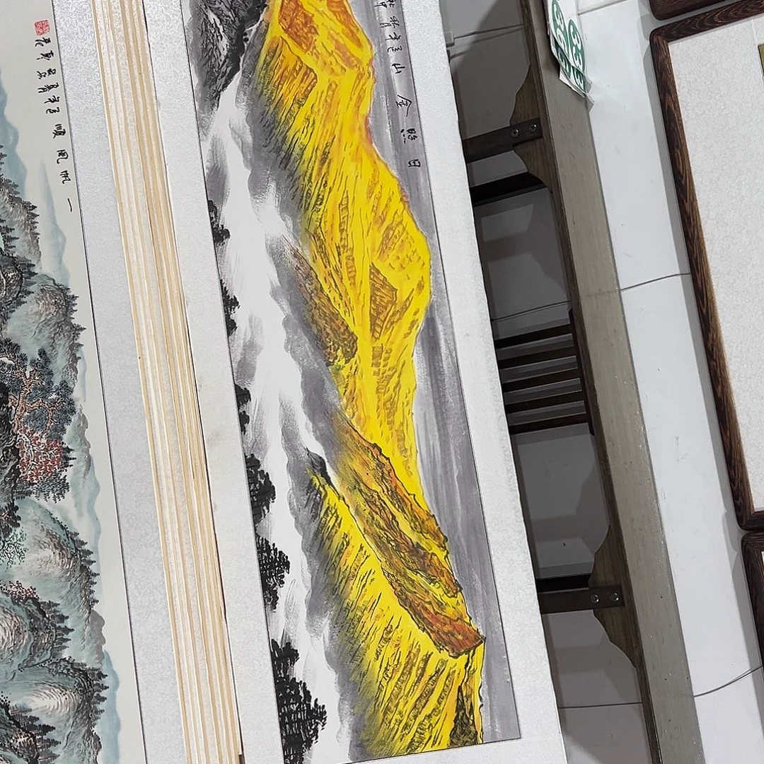 越***好国画手绘保证假一罚万