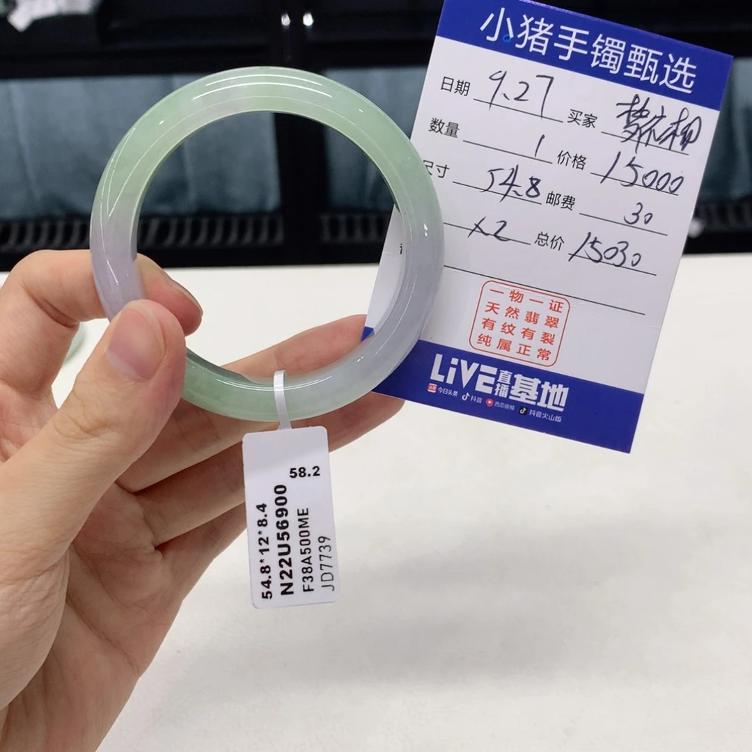 未镶嵌手镯翡翠梦*柳