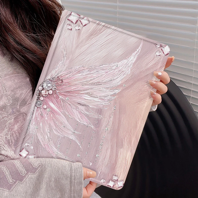 羽纱蝶适用ipad air6平板保护壳2025新款11保护套mini7防摔10笔槽