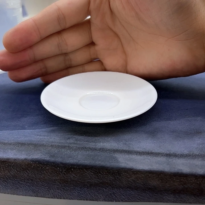 牡***子德化白瓷杯垫6个装