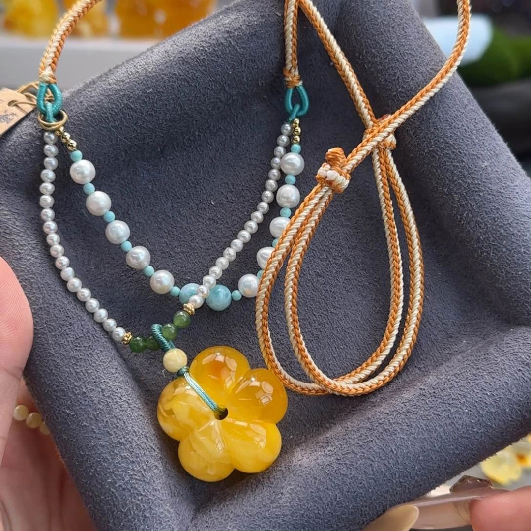 琥珀未镶嵌珠宝奇石f****】