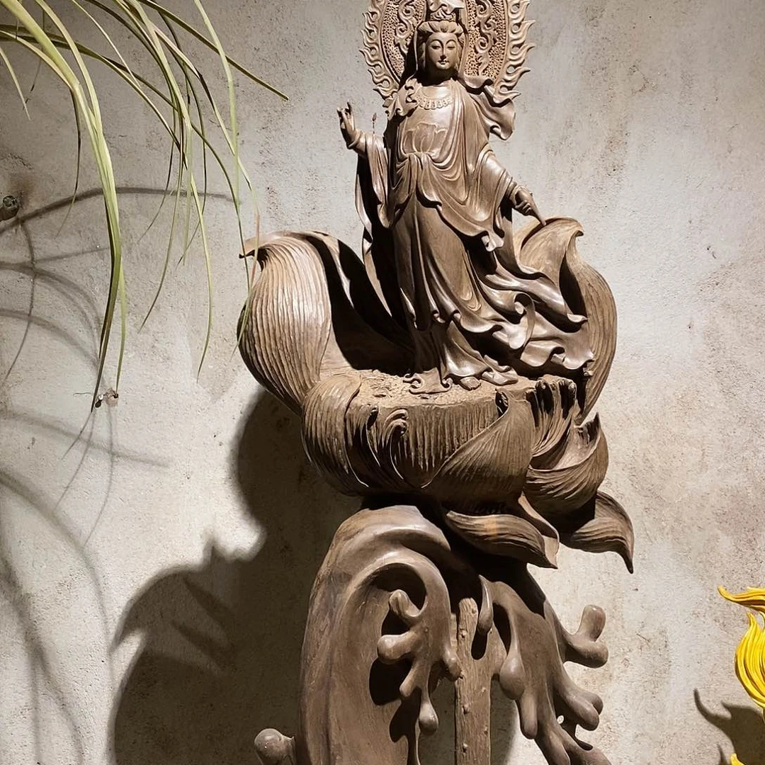 阴沉木危****星观音 长46宽22高101