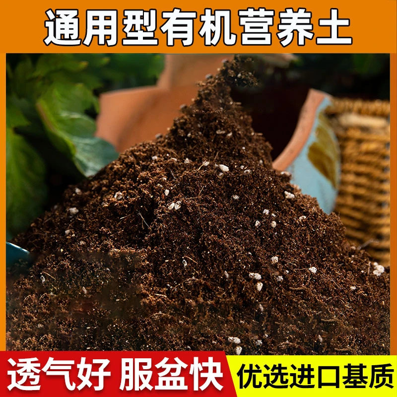 溪风营养土养花通用专用型家用多肉盆栽种菜土园艺种植土壤有机土