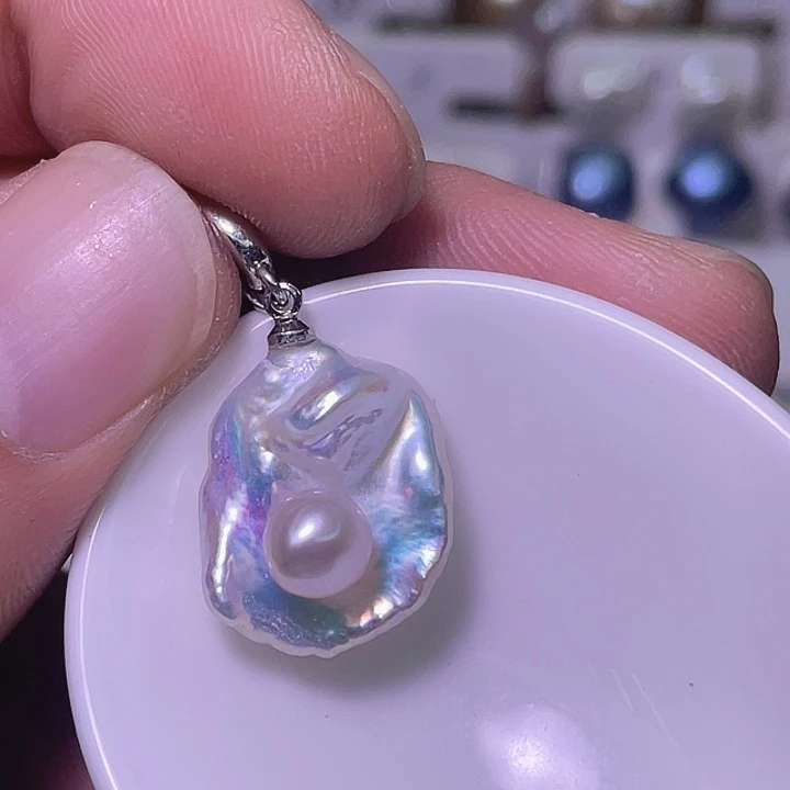 颈饰合金淡水珍珠69
