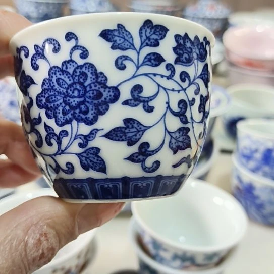 景德镇陶瓷龙蛋杯