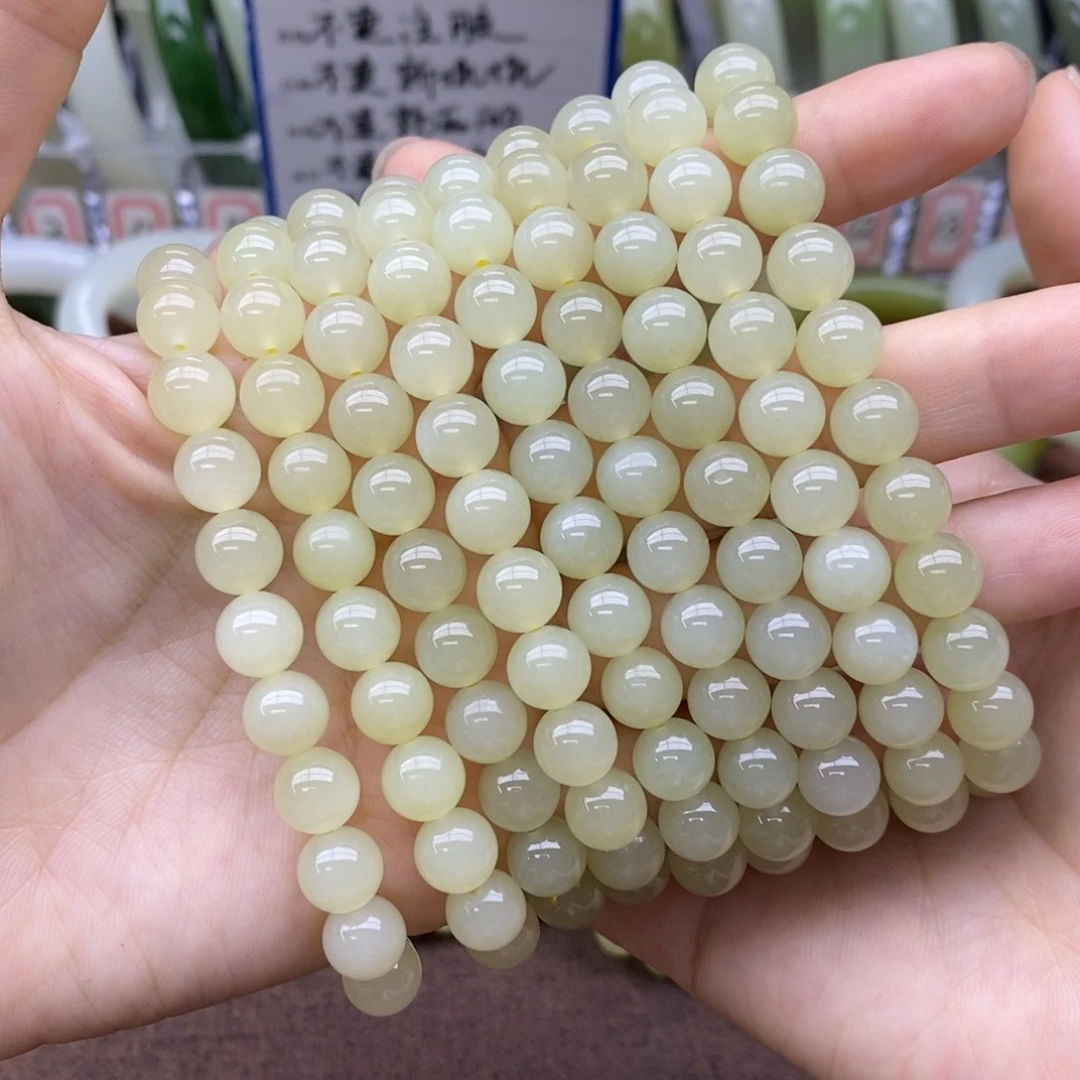手串未镶嵌和田玉卡8