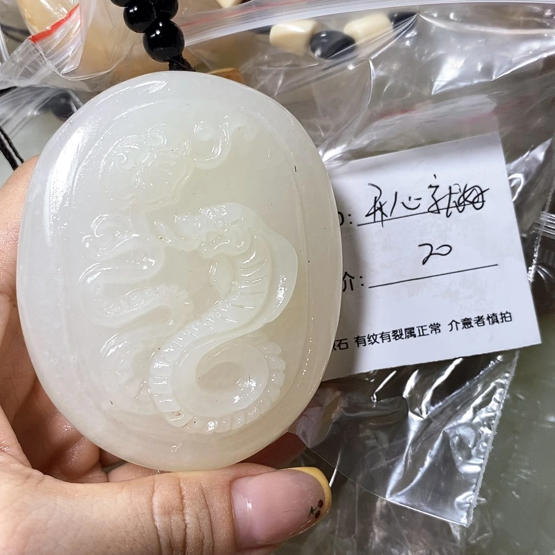 石材开***！古青石手把件