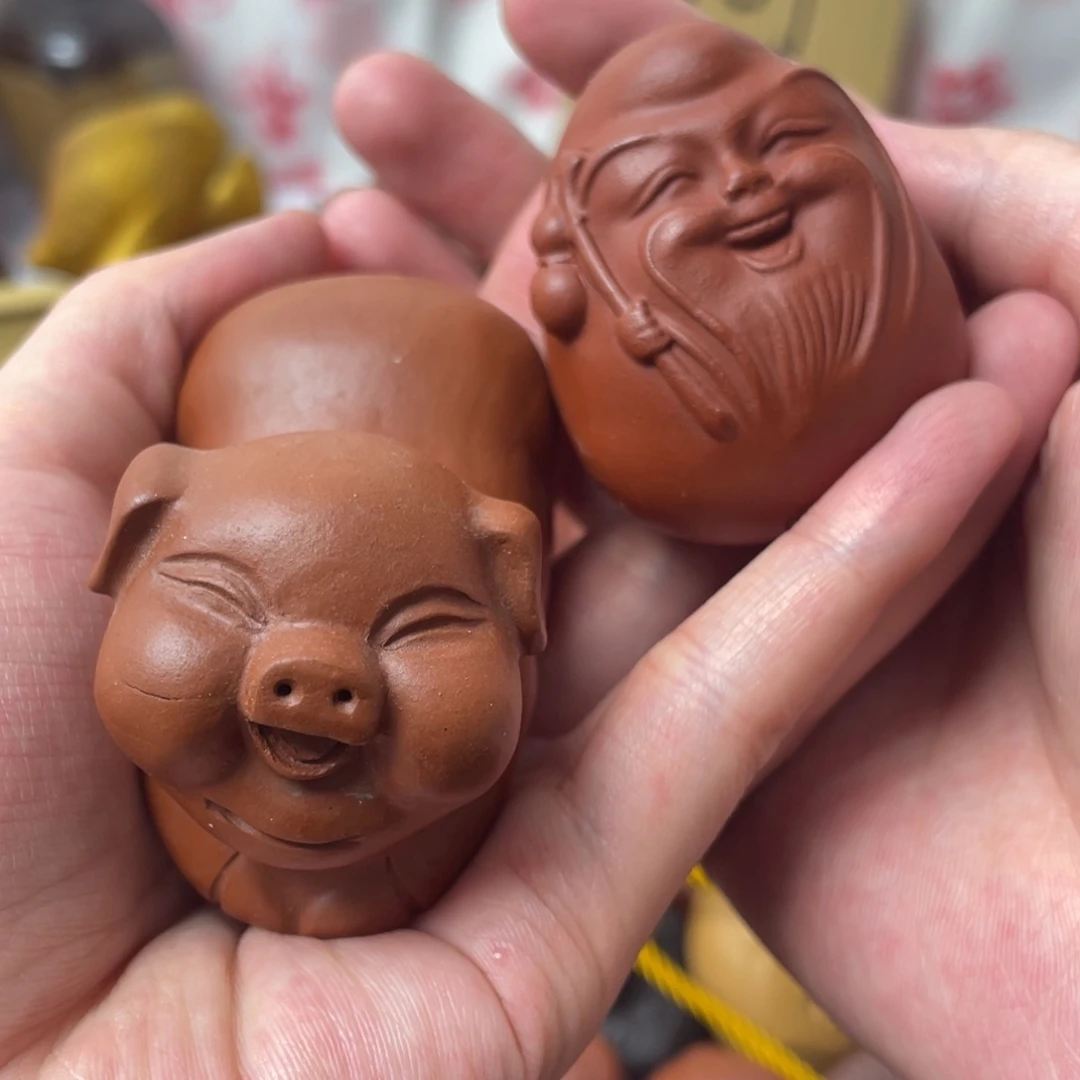 紫砂茶宠紫砂瑕疵