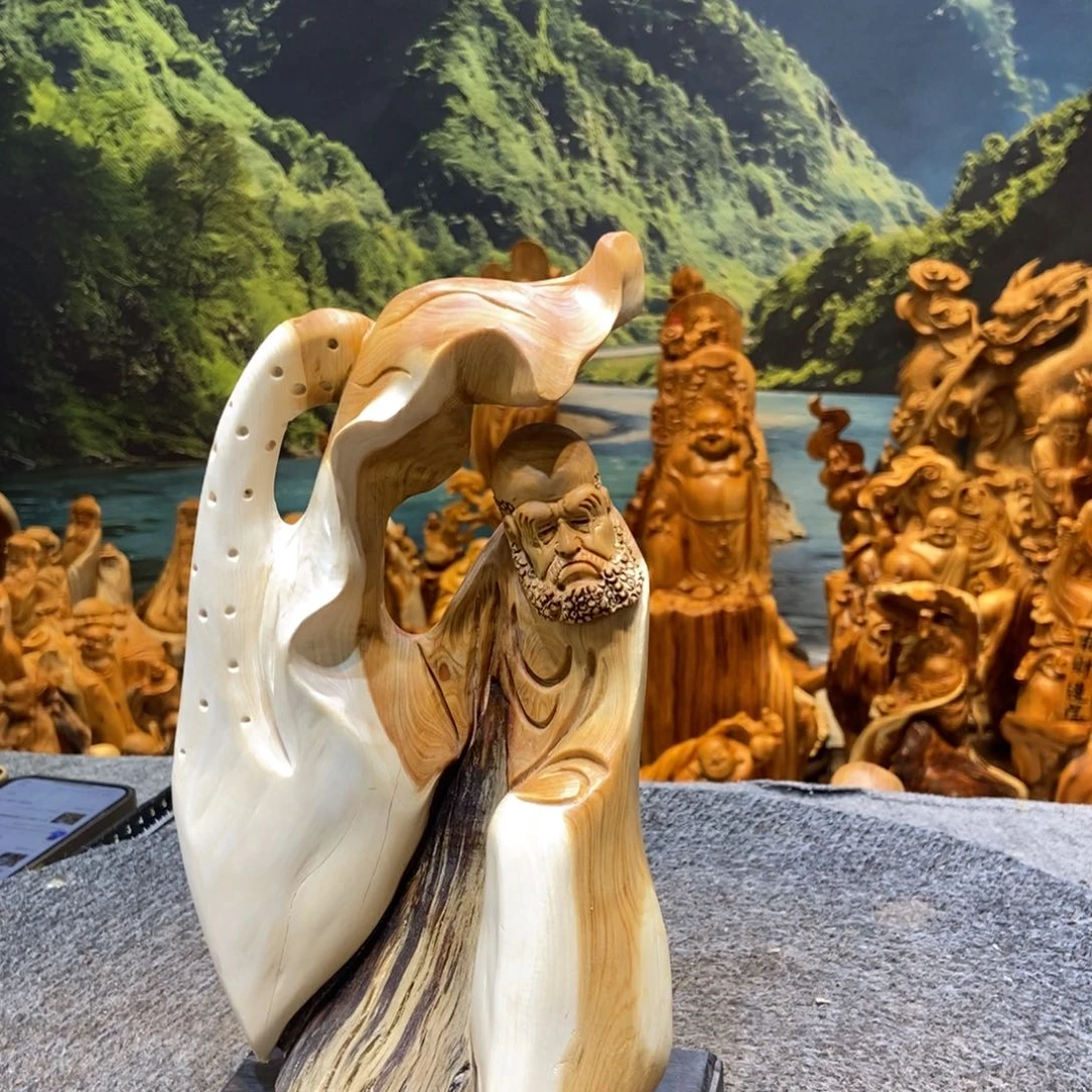 柏木（崖柏）太行崖柏根雕摆件