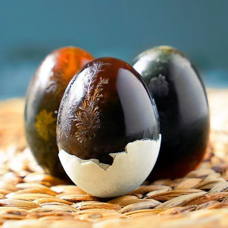 松花鸭皮蛋60克10枚装传统无铅工艺厂家直发餐饮批发团购厂家直供