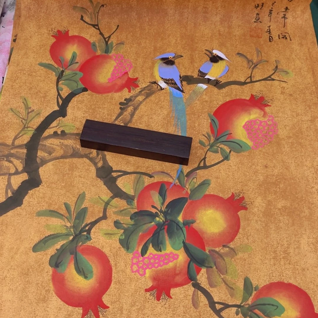 国画梵*国画作品宣纸纯手绘