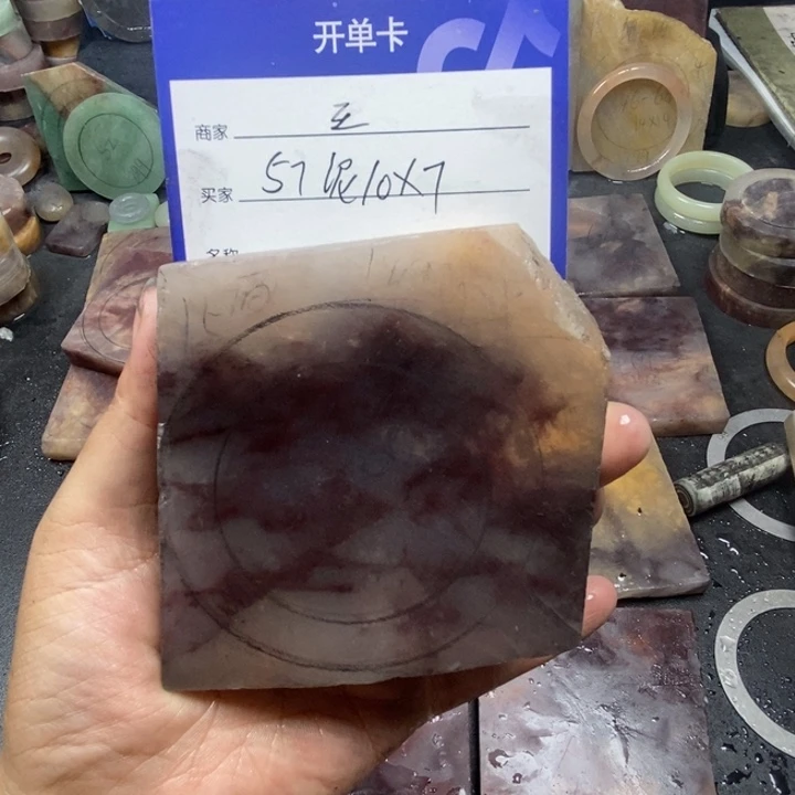 未镶嵌手镯石英质玉王*定制手镯