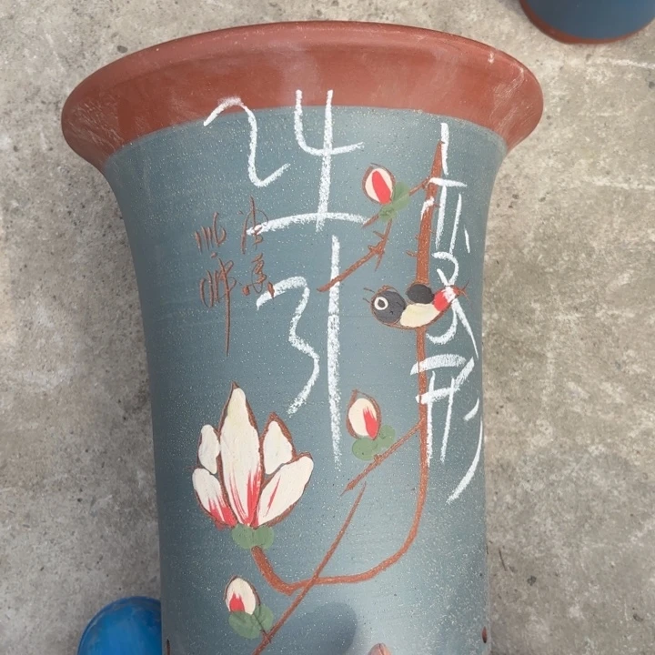 紫砂花盆紫砂的颜色