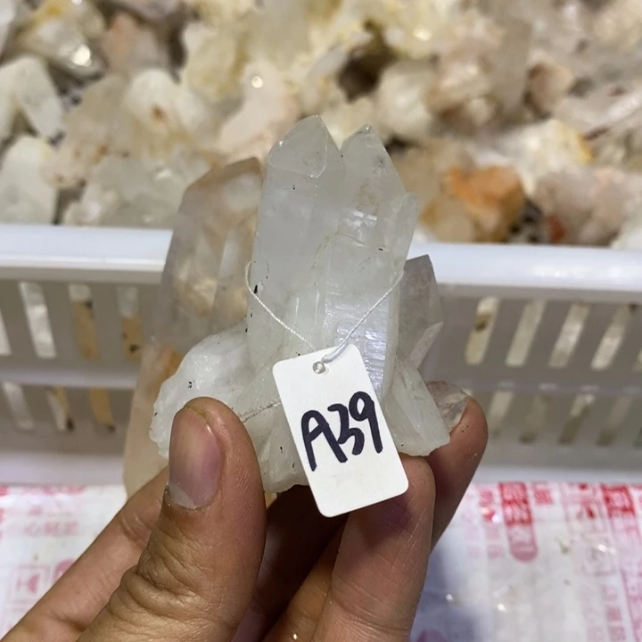 水晶水晶原石摆件未镶嵌